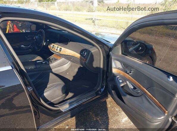 WDDUG8CB5GA203677 2016 MERCEDES-BENZ S-CLASS Black Vista interior delantera