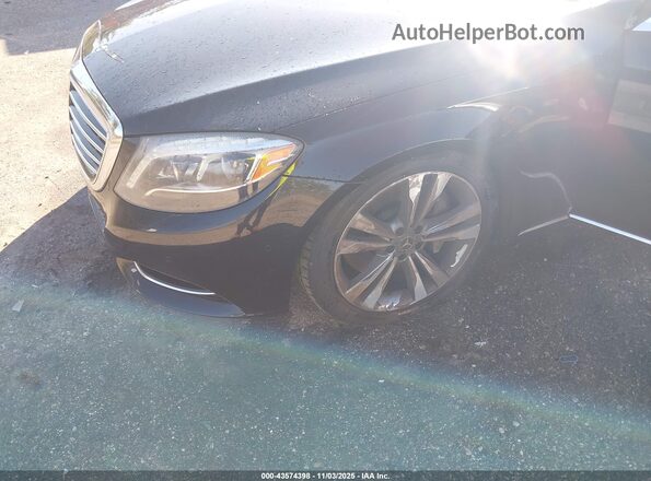 WDDUG8CB5GA203677 2016 MERCEDES-BENZ S-CLASS Black Vista frontal