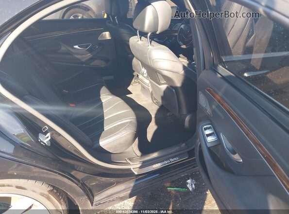 WDDUG8CB5GA203677 2016 MERCEDES-BENZ S-CLASS Black Vista de la etiqueta del VIN