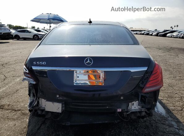 WDDUG8CB5GA259036 2016 MERCEDES-BENZ S Blue Rear view