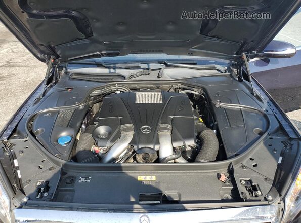 WDDUG8CB5GA259036 2016 MERCEDES-BENZ S Blue Rear interior view