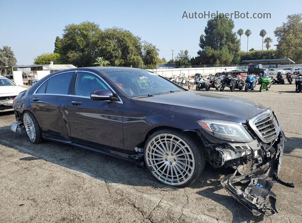 WDDUG8CB5GA259036 2016 MERCEDES-BENZ S Blue Front right