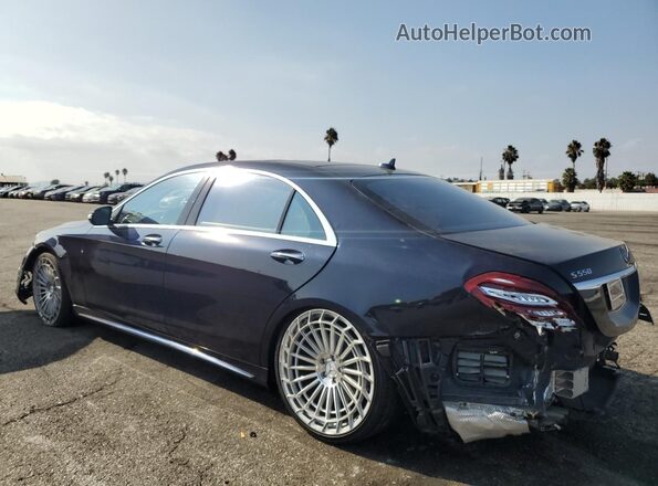 WDDUG8CB5GA259036 2016 MERCEDES-BENZ S Blue Rear left