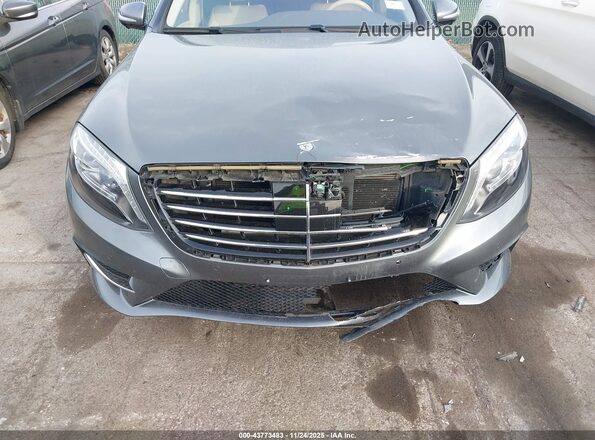 WDDUG8CB5HA293754 2017 MERCEDES-BENZ S-CLASS Gray Vista frontal