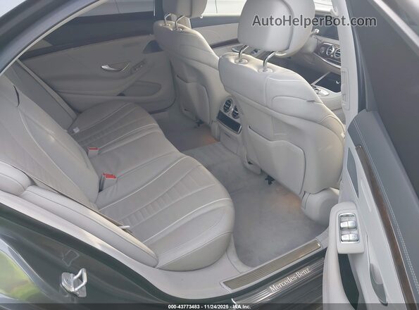 WDDUG8CB5HA293754 2017 MERCEDES-BENZ S-CLASS Gray Vista de la etiqueta del VIN