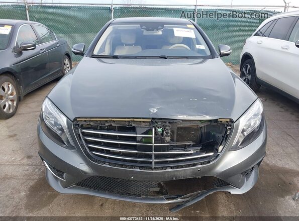 WDDUG8CB5HA293754 2017 MERCEDES-BENZ S-CLASS Gray Vista del cuadro de instrumentos