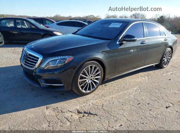 WDDUG8CB6GA247154 2016 MERCEDES-BENZ S-CLASS Черный Передняя левая четверть