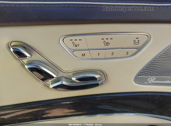 WDDUG8CB6GA247154 2016 MERCEDES-BENZ S-CLASS Черный 