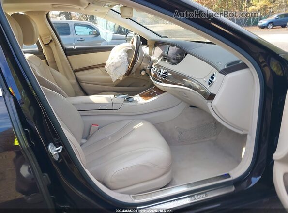 WDDUG8CB7GA210288 2016 MERCEDES-BENZ S-CLASS Burgundy წინა სალონის ხედი