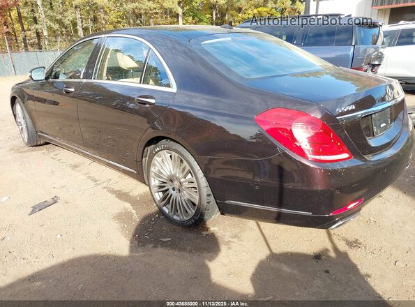 WDDUG8CB7GA210288 2016 MERCEDES-BENZ S-CLASS Burgundy უკანა მარცხენა