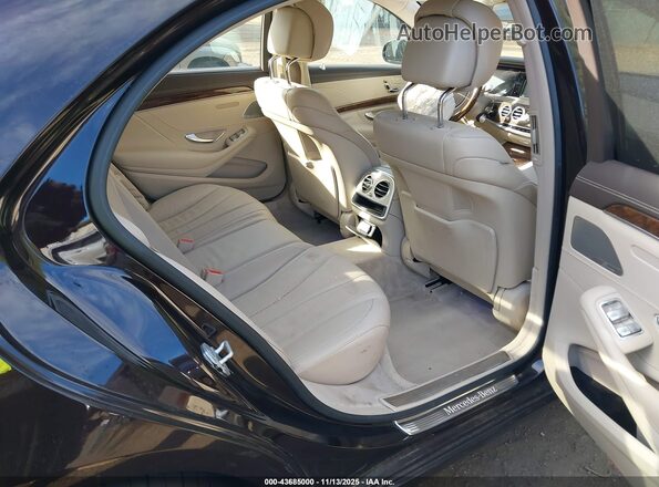 WDDUG8CB7GA210288 2016 MERCEDES-BENZ S-CLASS Burgundy VIN კოდის სტიკერის ხედი