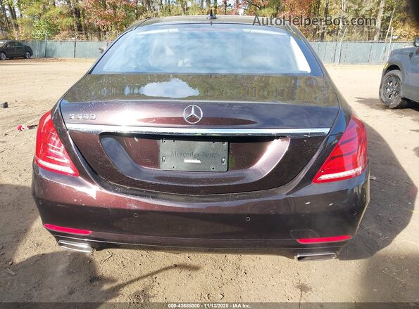WDDUG8CB7GA210288 2016 MERCEDES-BENZ S-CLASS Burgundy 