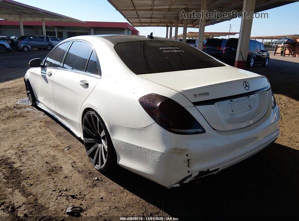 WDDUG8CB7GA214602 2016 MERCEDES-BENZ S-CLASS White Задня ліва чверть