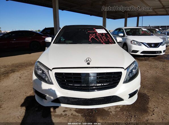 WDDUG8CB7GA214602 2016 MERCEDES-BENZ S-CLASS White Вид панелі приладів