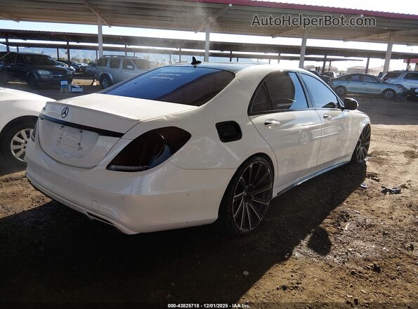 WDDUG8CB7GA214602 2016 MERCEDES-BENZ S-CLASS White Задня права чверть