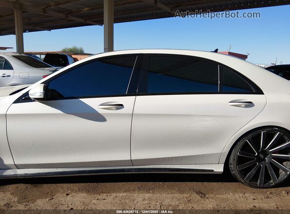 WDDUG8CB7GA214602 2016 MERCEDES-BENZ S-CLASS White Вид задньої частини салону
