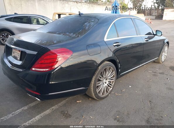 WDDUG8CB9GA266832 2016 MERCEDES-BENZ S-CLASS Black უკანა მარჯვენა