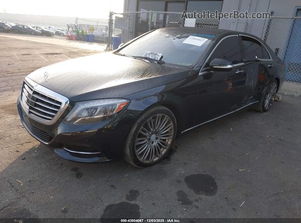 WDDUG8CB9GA266832 2016 MERCEDES-BENZ S-CLASS Black წინა მარცხენა ხედი სამი მეოთხედიდან