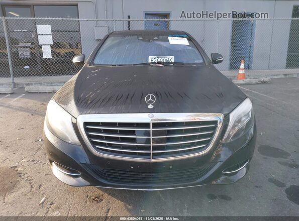 WDDUG8CB9GA266832 2016 MERCEDES-BENZ S-CLASS Black უკანა სალონის ხედი