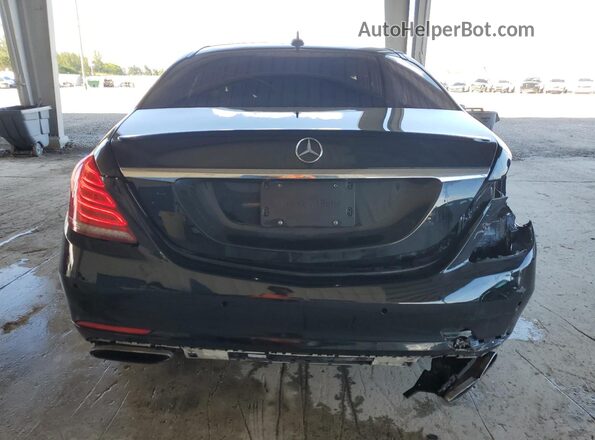 WDDUG8CB9HA306604 2017 MERCEDES-BENZ S Black Вид ззаду