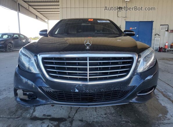WDDUG8CB9HA306604 2017 MERCEDES-BENZ S Black Вид спереду