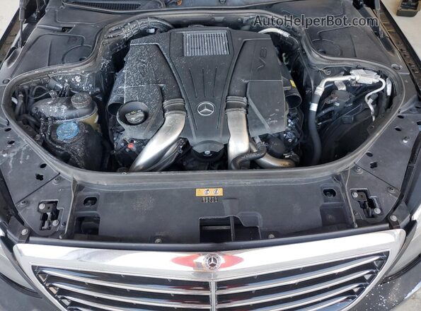WDDUG8CB9HA306604 2017 MERCEDES-BENZ S Black Вид підкапотного простору