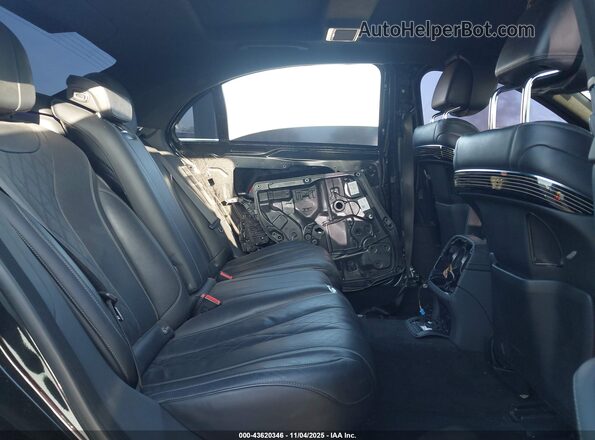 WDDUG8DB3KA437985 2019 MERCEDES-BENZ S-CLASS Black Vista de la etiqueta del VIN