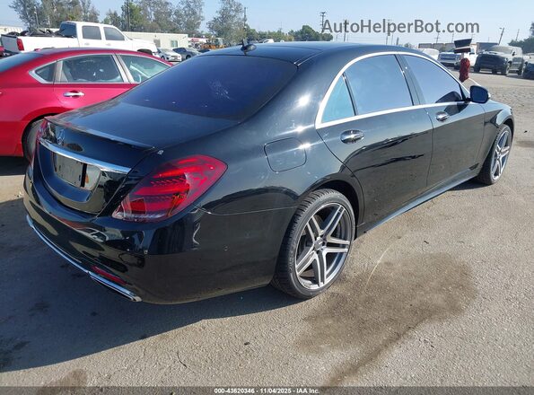 WDDUG8DB3KA437985 2019 MERCEDES-BENZ S-CLASS Black Trasero derecho