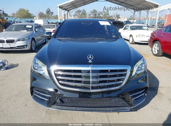 WDDUG8DB3KA437985 2019 MERCEDES-BENZ S-CLASS Black Vista interior trasera
