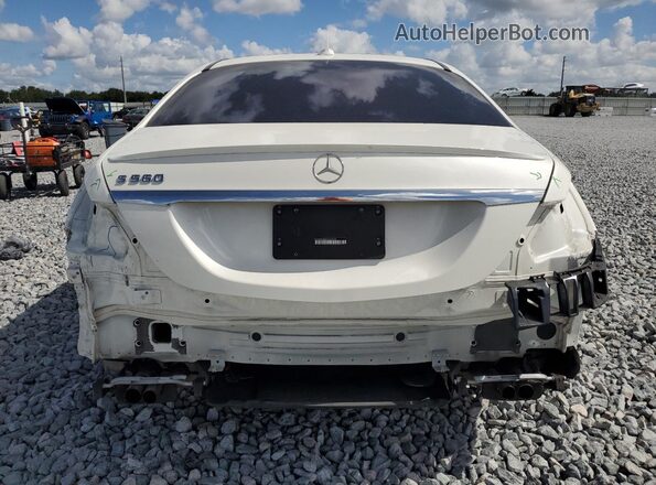 WDDUG8DB3KA469903 2019 MERCEDES-BENZ S White Widok z tyłu