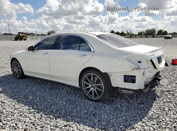 WDDUG8DB3KA469903 2019 MERCEDES-BENZ S White Tył lewy