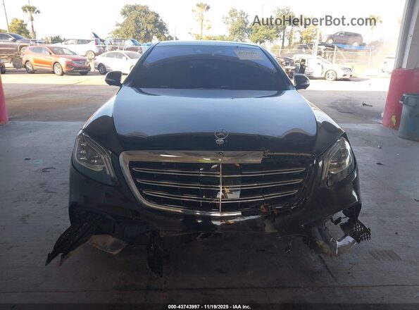 WDDUG8DB6KA429525 2019 MERCEDES-BENZ S-CLASS Black ხელსაწყოთა პანელის ხედი