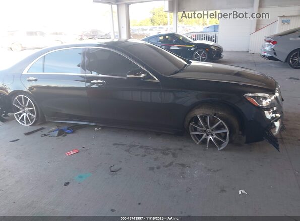 WDDUG8DB6KA429525 2019 MERCEDES-BENZ S-CLASS Black უკანა სალონის ხედი