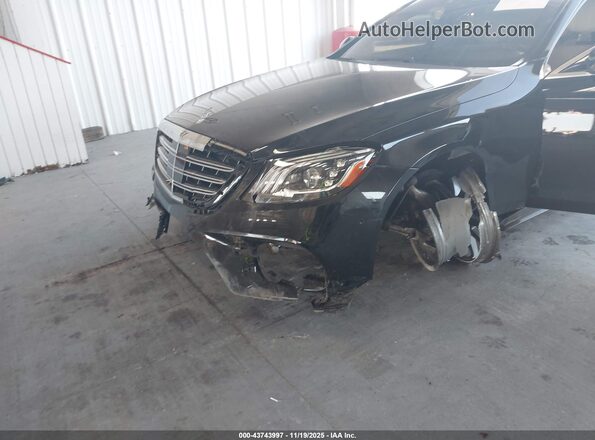 WDDUG8DB6KA429525 2019 MERCEDES-BENZ S-CLASS Black წინა ხედი