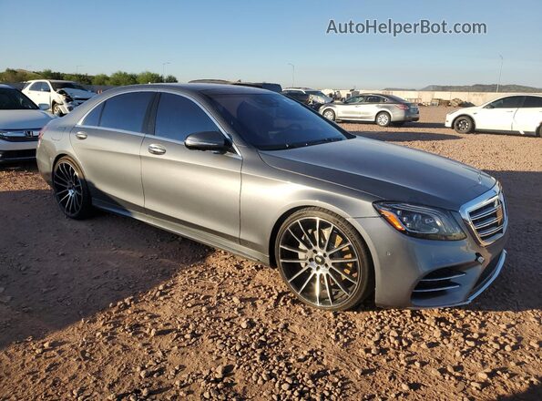 WDDUG8DB6KA434434 2019 MERCEDES-BENZ S Серый Передняя правая четверть