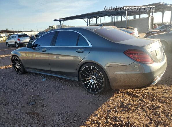WDDUG8DB6KA434434 2019 MERCEDES-BENZ S Серый Задняя левая четверть