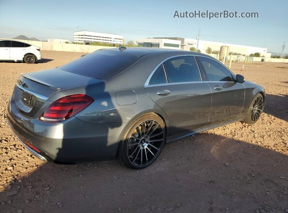 WDDUG8DB6KA434434 2019 MERCEDES-BENZ S Серый Задняя правая четверть