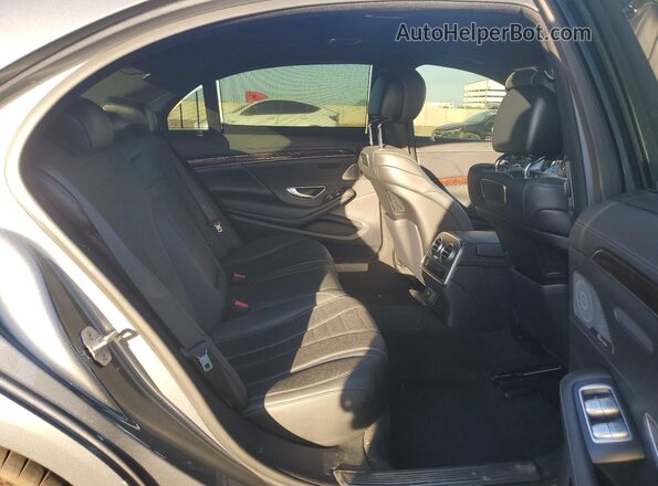 WDDUG8DB6KA434434 2019 MERCEDES-BENZ S Серый Вид задних сидений