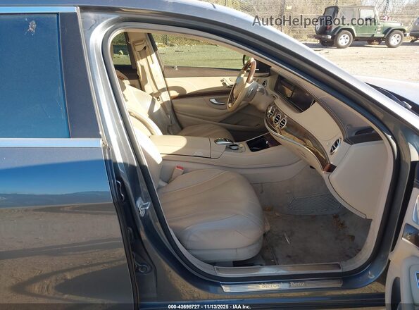 WDDUG8FB6GA237011 2016 MERCEDES-BENZ S-CLASS Silver Вид салону спереду