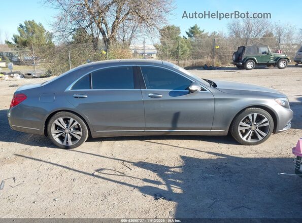 WDDUG8FB6GA237011 2016 MERCEDES-BENZ S-CLASS Silver Вид задньої частини салону