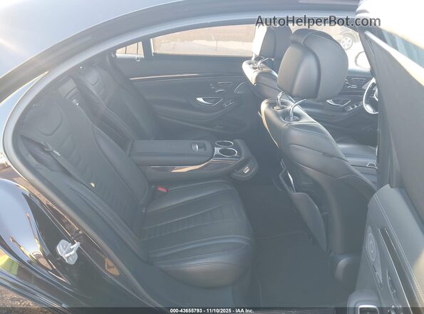 WDDUG8FB7GA247319 2016 MERCEDES-BENZ S-CLASS Black VIN sticker view