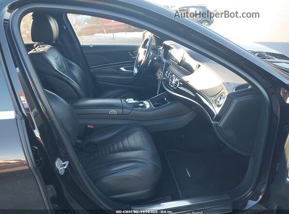 WDDUG8FB7GA247319 2016 MERCEDES-BENZ S-CLASS Black Front interior view