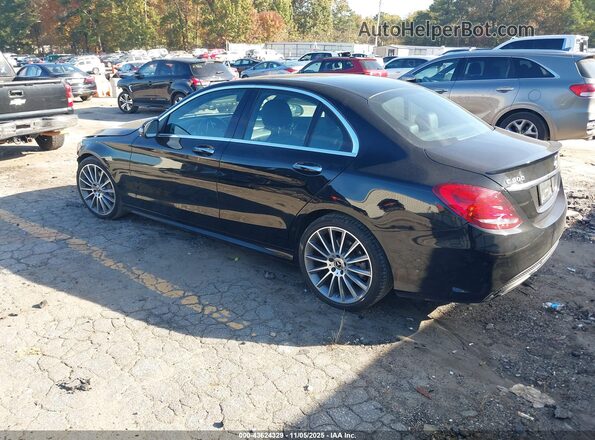 WDDWF4JB0JR401017 2018 MERCEDES-BENZ C-CLASS Black 