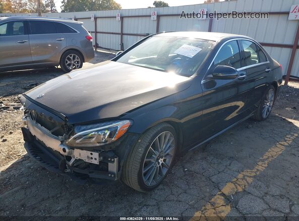 WDDWF4JB0JR401017 2018 MERCEDES-BENZ C-CLASS Black 