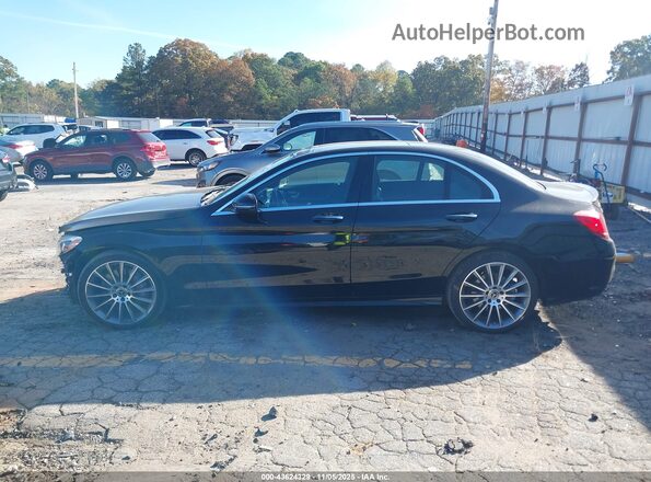 WDDWF4JB0JR401017 2018 MERCEDES-BENZ C-CLASS Black 