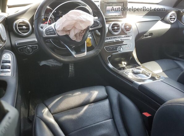 WDDWF4JB0JR416164 2018 MERCEDES-BENZ C Black Առջևի վահանակի տեսք