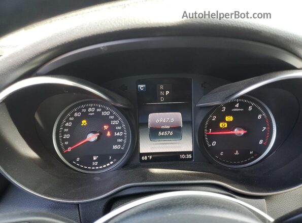 WDDWF4JB0JR416164 2018 MERCEDES-BENZ C Black Սարքավորումների վահանակի տեսք