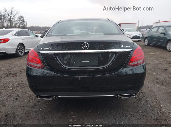 WDDWF4KB8JR324492 2018 MERCEDES-BENZ C-CLASS Black 