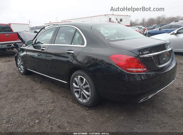 WDDWF4KB8JR324492 2018 MERCEDES-BENZ C-CLASS Black 
