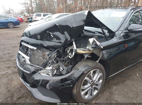WDDWF4KB8JR324492 2018 MERCEDES-BENZ C-CLASS Black 